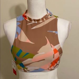 Gossip 2 piece Reversible Floral Halter Bikini